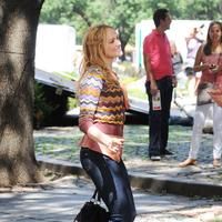 Blake Lively on the set of 'Gossip Girl' shooting on location | Picture 68558